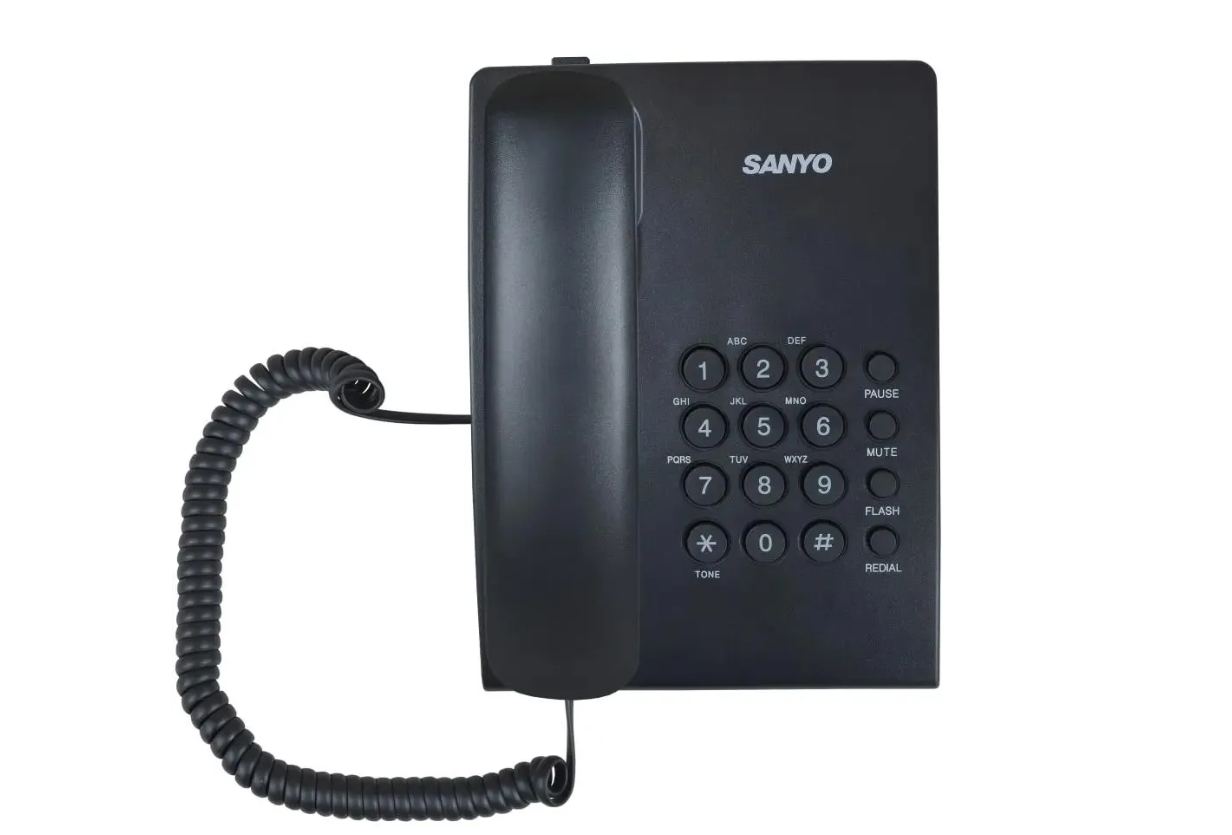 Купить Телефон SANYO RA-S204B (черный) [КА-00144688] от 1 650 ₽