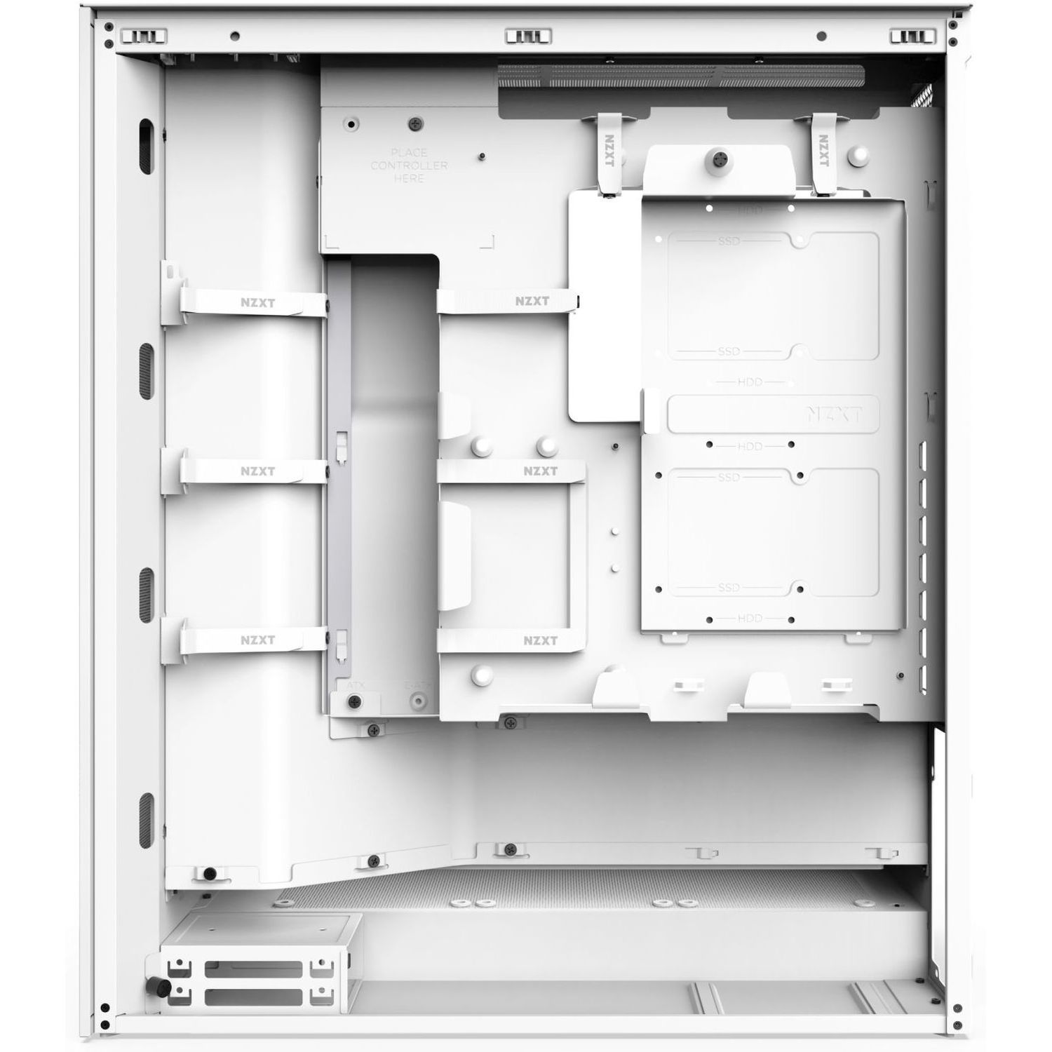 Корпус ПК без блока питания NZXT CM-H72FW-R1