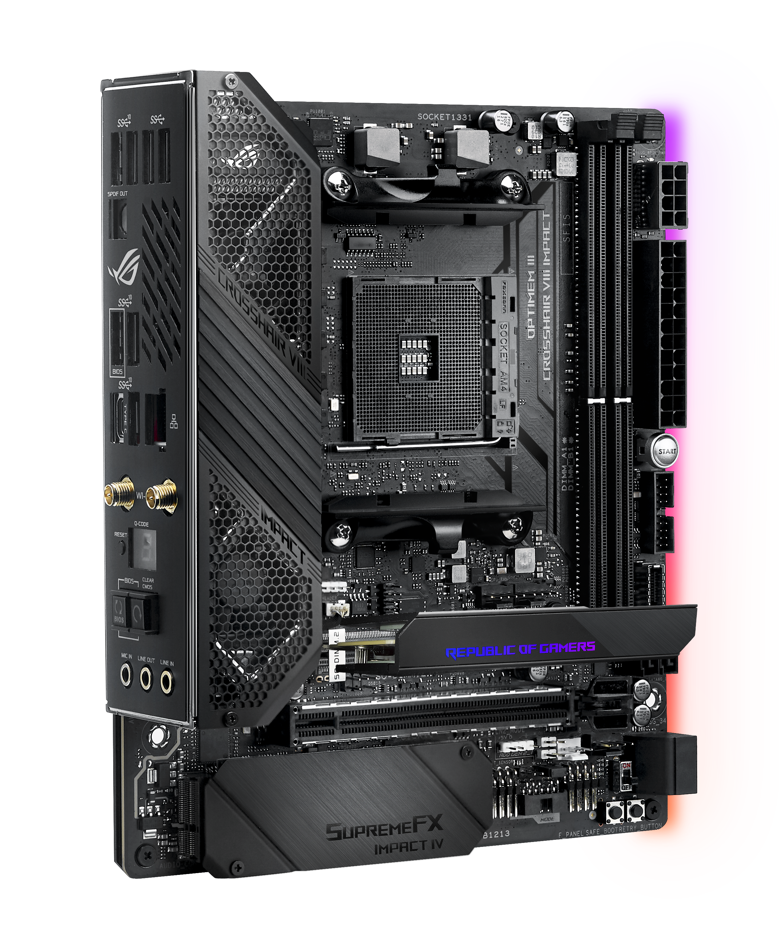 Материнская плата ASUS ROG CROSSHAIR VIII IMPACT