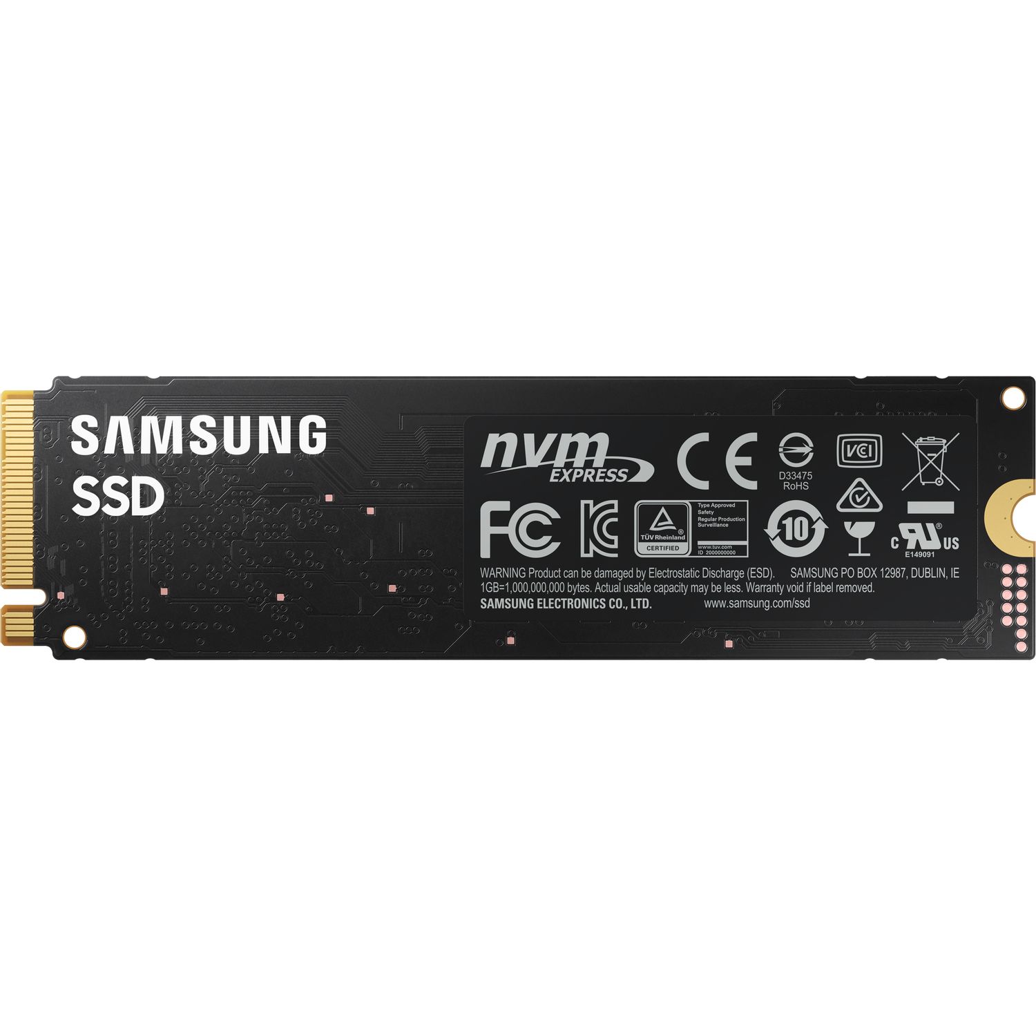Твердотельные накопители Samsung 980 500GB (MZ-V8V500BW)